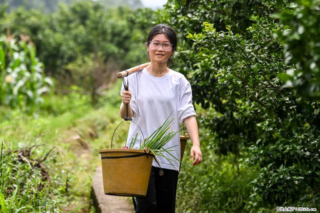 全网追的“扁担女孩”，找了一份暑假工，时薪12元 - 荷泽生活资讯 - 荷泽28生活网 heze.28life.com